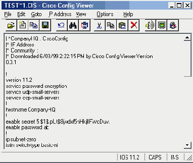  Cisco Config Viewer 